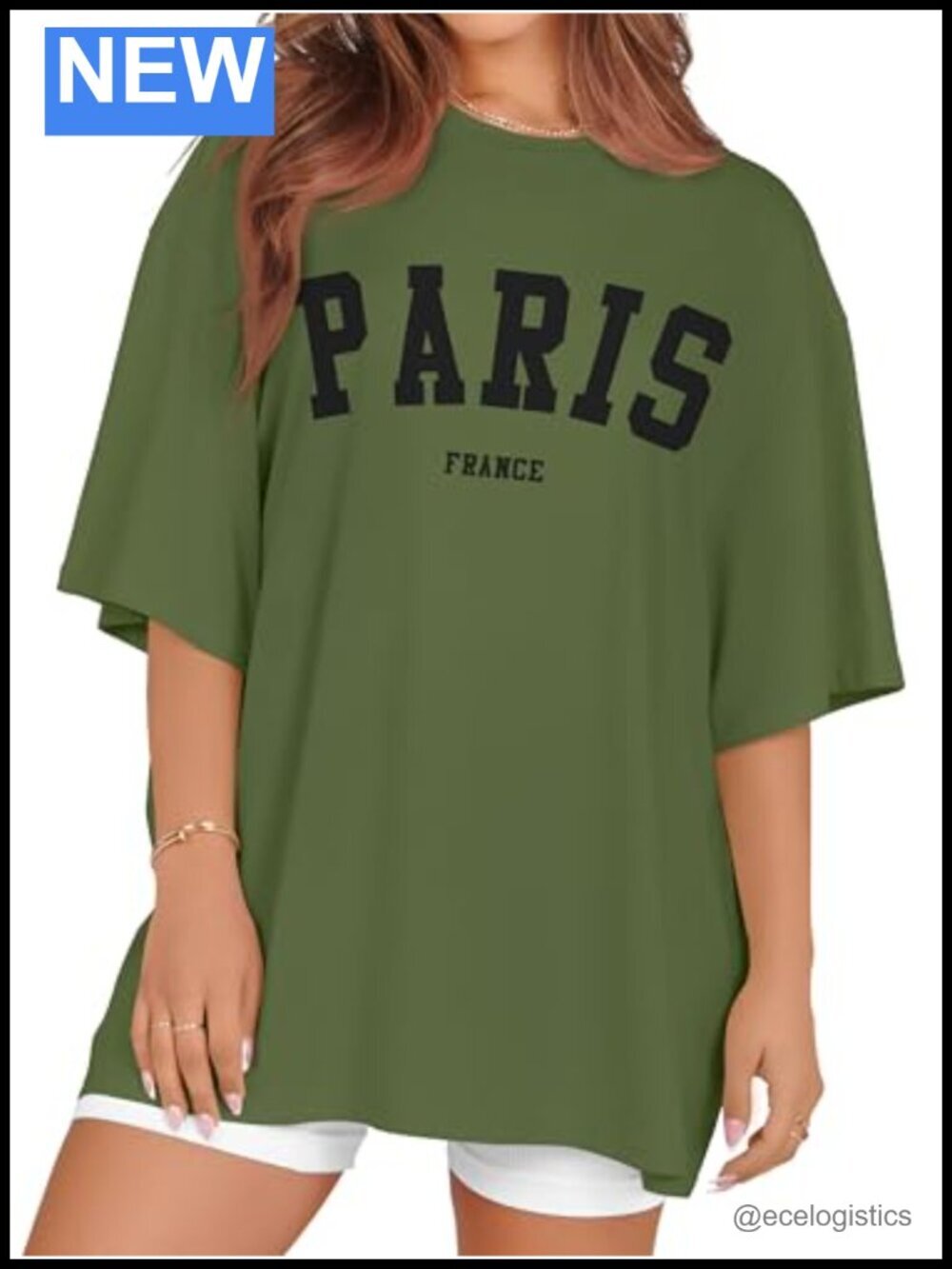 Oversized Short Sleeve Graphic Tee - Soft, Loose Fit Crew Neck